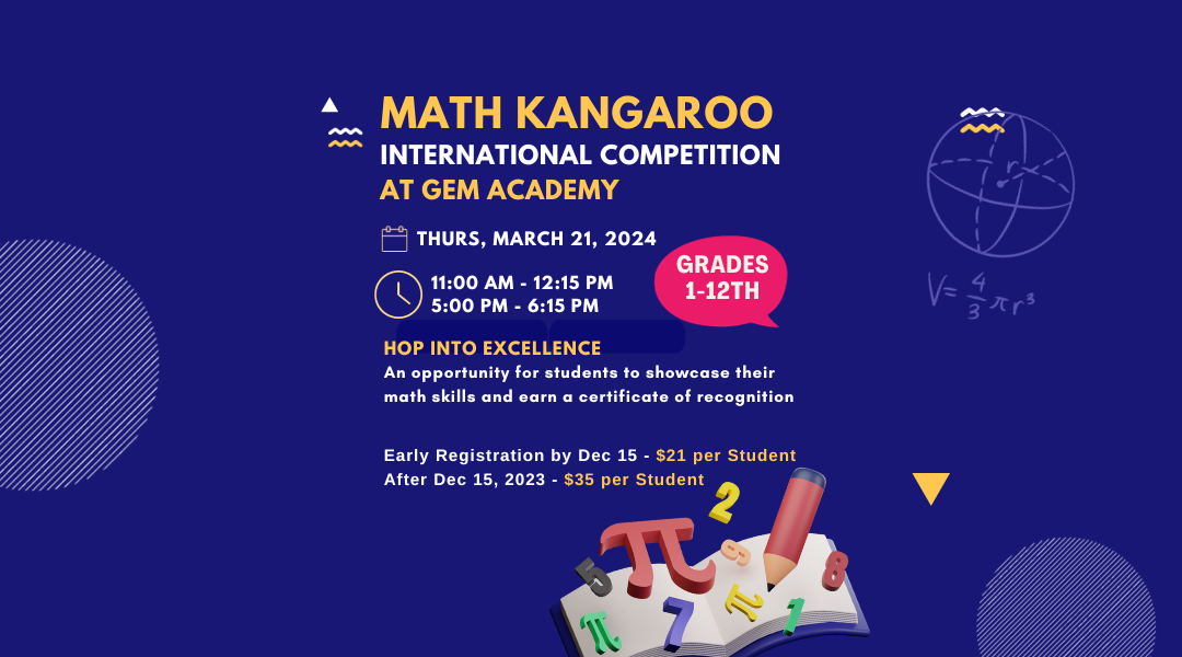 Math Kangaroo 2024 International Math Competitions for High schoolers