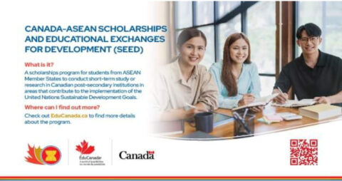 Canada-ASEAN Scholarships and Educational Exchanges for Development (SEED) 2024
