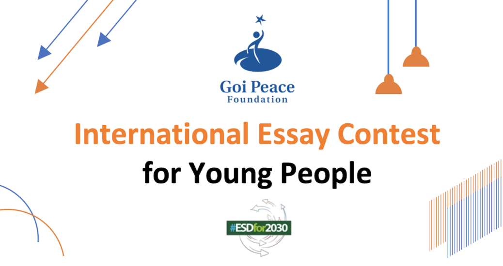 essay competition goi peace