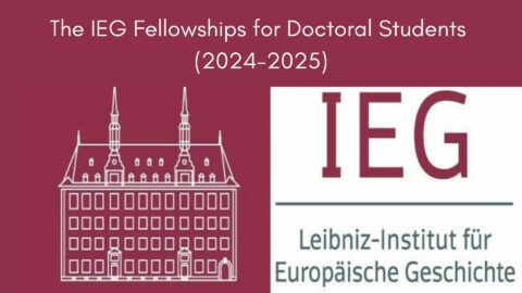The IEG Fellowships for Doctoral Students (2024-2025)