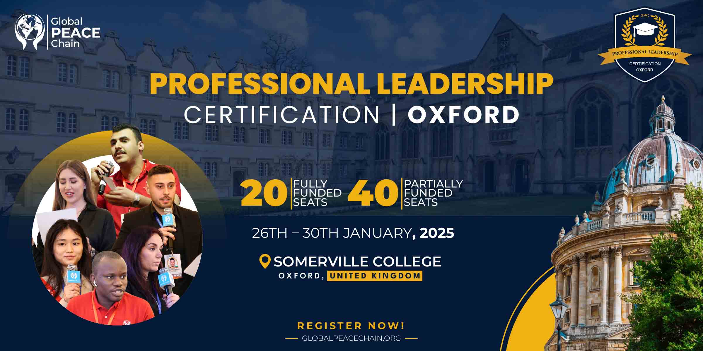 Professional Leadership Certification Oxford 2025