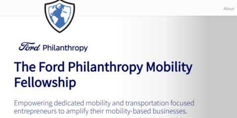 The Ford Philanthropy Mobility Fellowship 2025 (Fully-Funded)