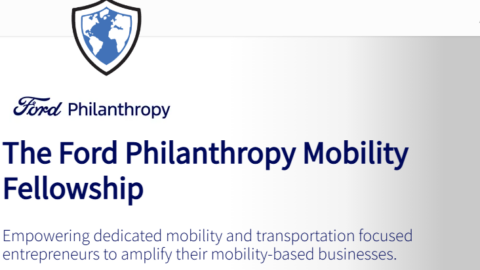 The Ford Philanthropy Mobility Fellowship 2025 (Fully-Funded)