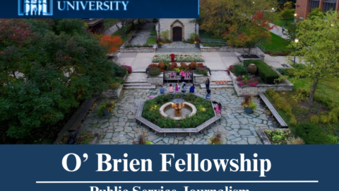 The O’Brien Fellowship in Public Service Journalism 2025-2026 | Fully Funded