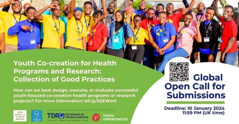 Youth Co-creation for Health Programs and Research: Collection of Good Practices to Develop a SIHI/TDR Practical Guide