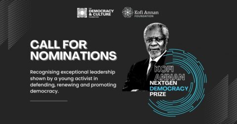 Kofi Annan NextGen Democracy Award 2025