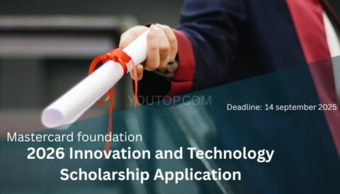 Master card foundation 2026 Innovation and Technology Scholarship