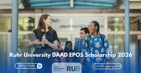 DAAD EPOS Scholarship 2026 – Ruhr University Bochum (Germany)