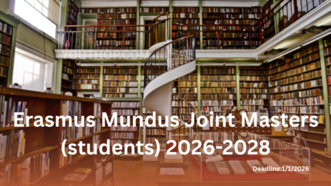 Erasmus Mundus Joint Masters (students) 2026-2028