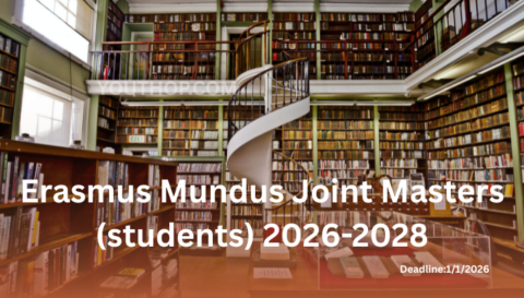 Erasmus Mundus Joint Masters (students) 2026-2028