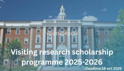 Visiting Research Scholarship Programme 2025-2026
