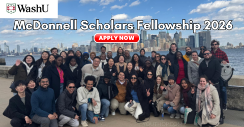 McDonnell Scholars Fellowship 2026