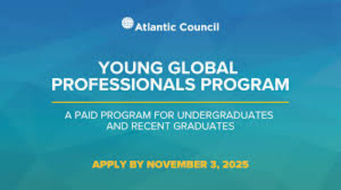 Atlantic Council Young Global Professionals Program Turkey 2026