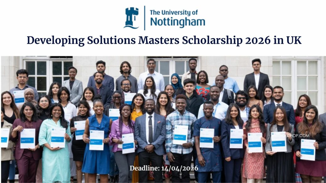 Developing Solutions Masters Scholarship 2026 in UK