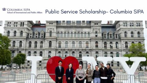 Public Service Scholarship- Columbia SIPA 2026