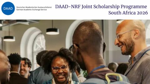 DAAD-NRF Joint Scholarship Programme South Africa 2026
