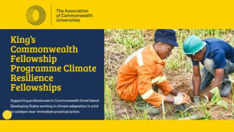 Climate Resilience Fellowships UK in 2026 under King’s Commonwealth Fellowship Programme