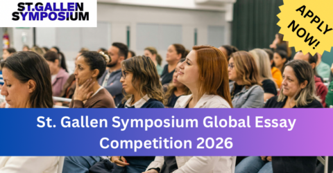 St. Gallen Symposium Global Essay Competition 2026