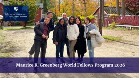 Maurice R. Greenberg World Fellows Program 2026