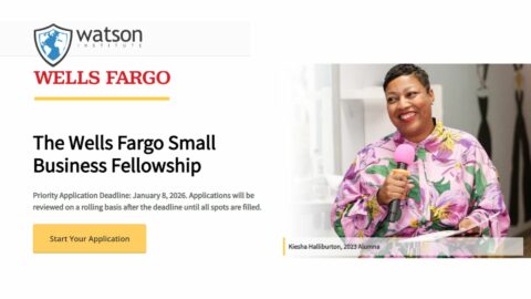 The Wells Fargo Small Business Fellowship
