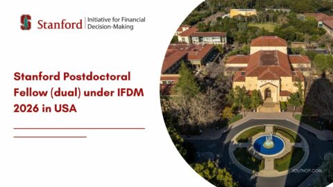 Stanford Postdoctoral Fellow (dual) under IFDM 2026 in USA