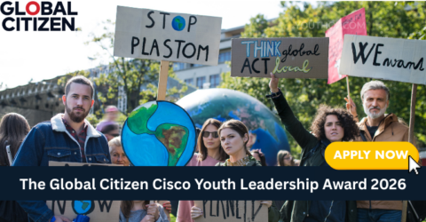 The Global Citizen Cisco Youth Leadership Award 2026