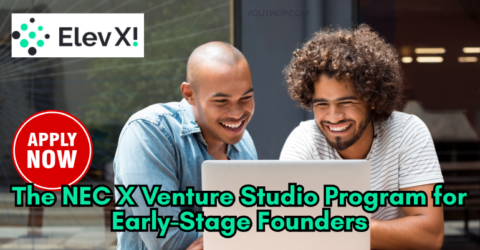 The NEC X Venture Studio Program for Early-Stage Founders