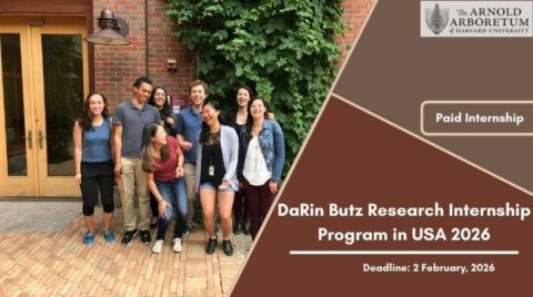 DaRin Butz Research Internship Program in USA 2026
