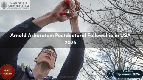 The Arnold Arboretum Postdoctoral Fellowship in USA 2026