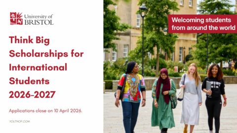 The University of Bristol Think Big Scholarships 2026