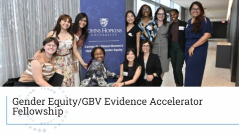 Johns Hopkins Gender Equity Accelerator Fellowship 2026-2027
