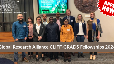 Global Research Alliance CLIFF-GRADS Fellowships 2026