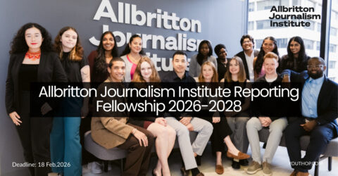 Allbritton Journalism Institute Reporting Fellowship 2026-2028