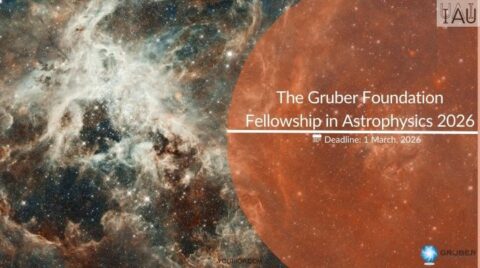 The Gruber Foundation Fellowship in Astrophysics 2026