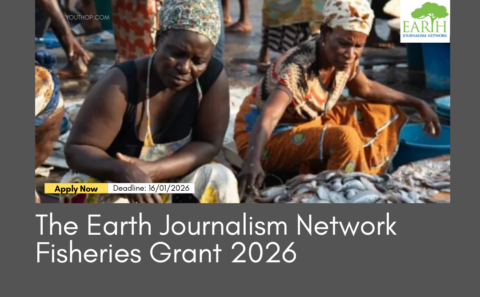 The Earth Journalism Network Fisheries Grant 2026