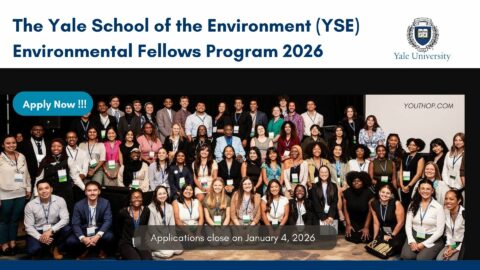 The Yale University YSE Environmental Fellows Program 2026