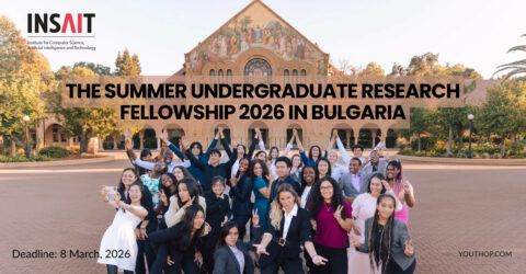 The Summer Undergraduate Research Fellowship 2026 in Bulgaria