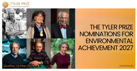 Tyler Prize Nominations for Environmental Achievement 2027