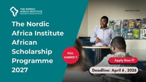 The Nordic Africa Institute African Scholarship Programme 2027