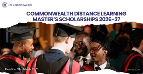 Commonwealth Distance Learning Master’s Scholarships 2026-27