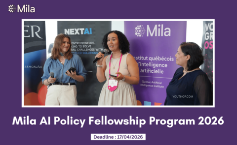 Mila AI Policy Fellowship Program 2026-2027 Cohort