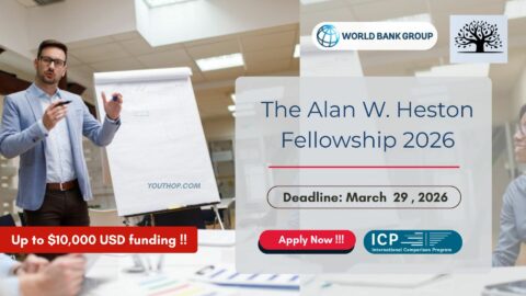 The Alan W. Heston Fellowship by ICP World Bank 2026