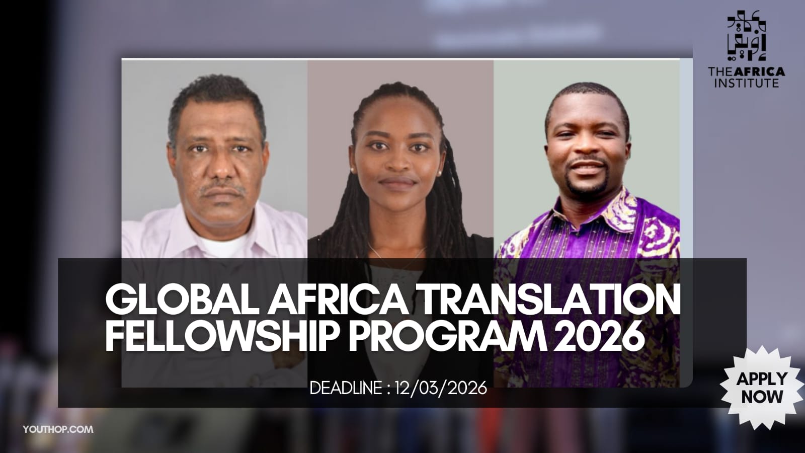 The Global Africa Translation Fellowship Program 2026