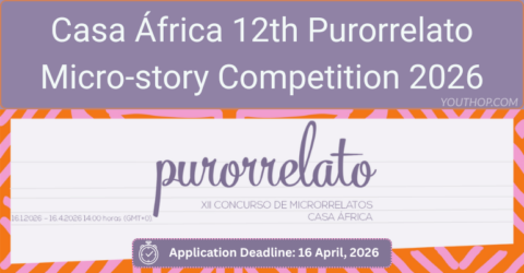 Casa África 12th Purorrelato Micro-story Competition 2026