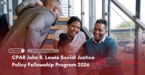 CPAR John R. Lewis Social Justice Policy Fellowship Program 2026