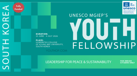 The UNESCO MGIEP Youth Fellowship in South Korea 2026 for Indians