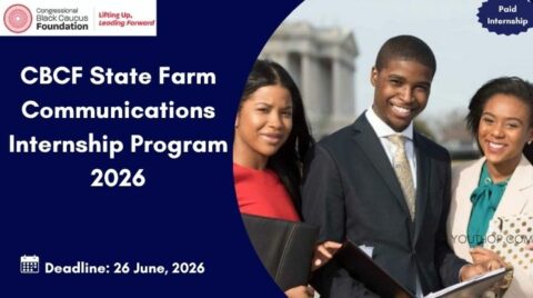 CBCF State Farm Communications Internship Program 2026