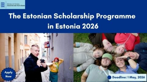 The Estonian Scholarship Programme in Estonia 2026