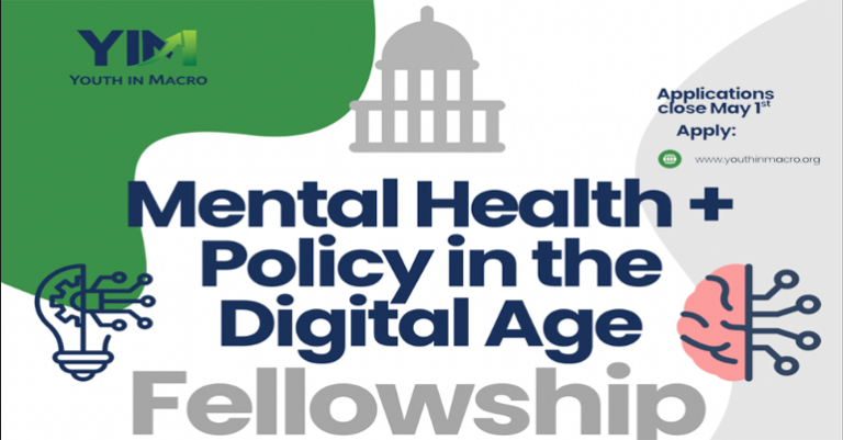YIM Research Fellowship : Mental Health & Policy In The Digital Age 2026