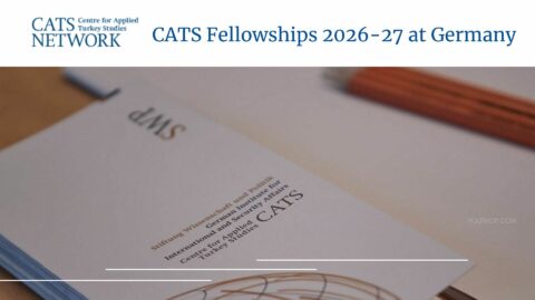 CATS Fellowships 2026-27 at Germany